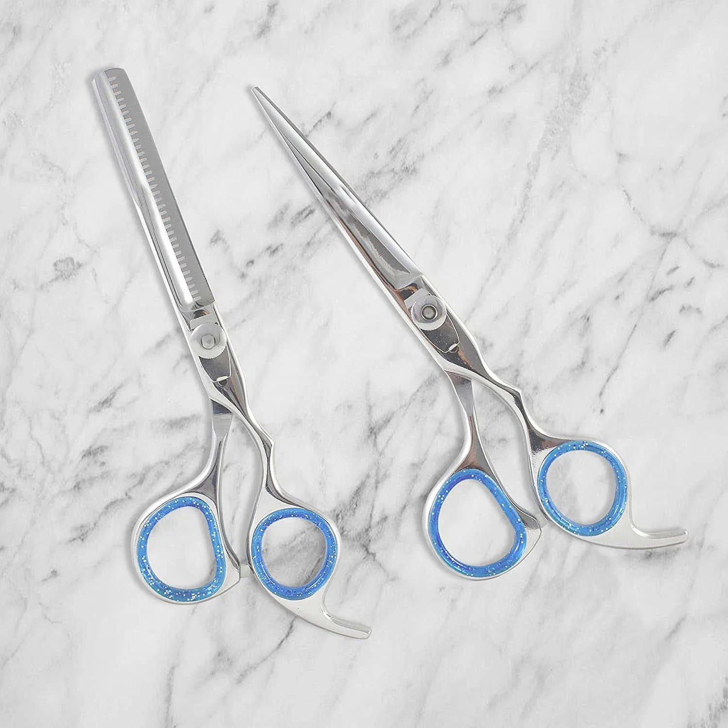 Professional Razor Edge Series Hair Cutting Scissors Set Barber Hair Cutting & Thinning Shears 6.5 Inches in High Carbon steel