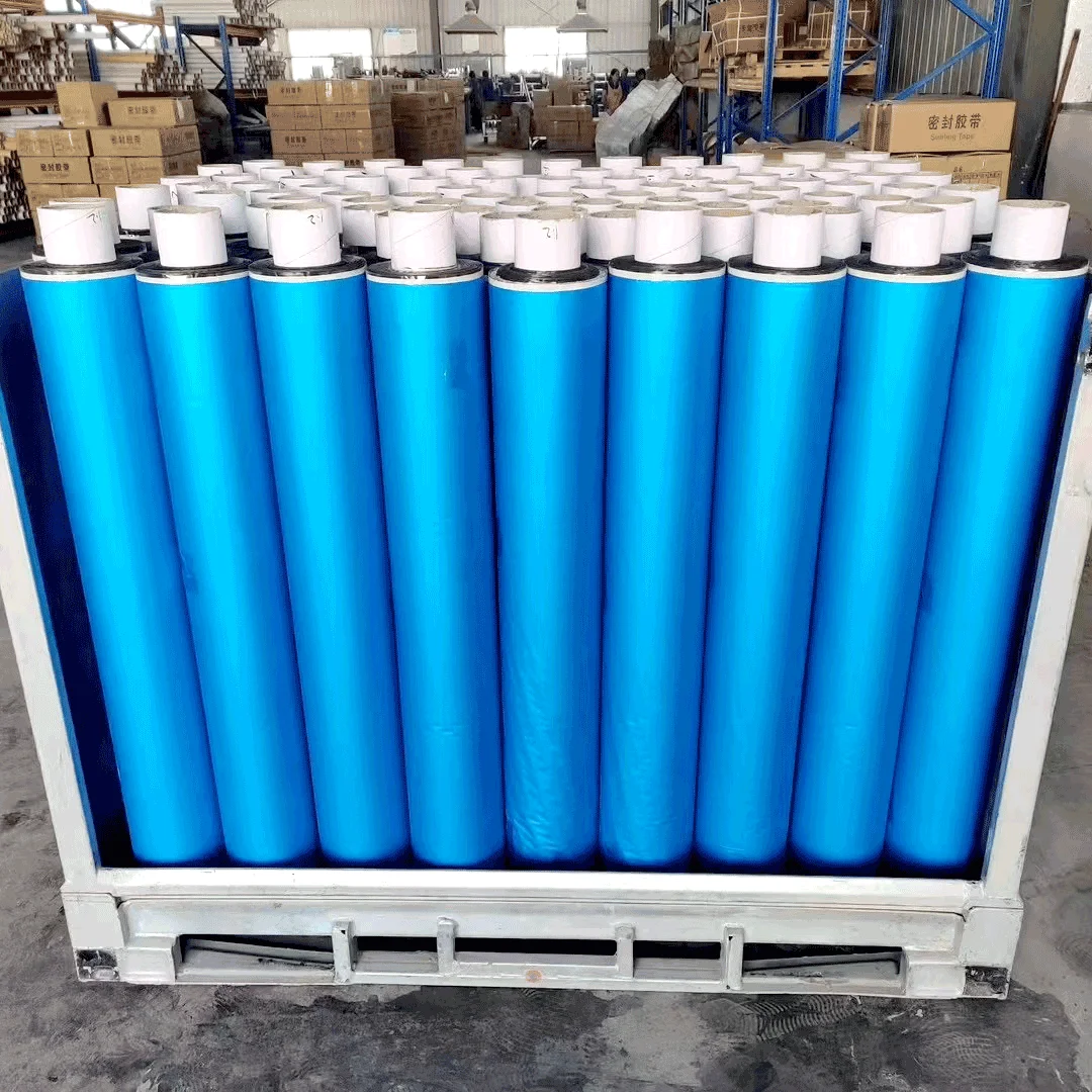 ANTI Blue 20cm*10m Color Steel Tile Waterproof Self-Adhesive Aluminum Film Blue Butyl Waterproof Tape Membrane Roof Leak Repair