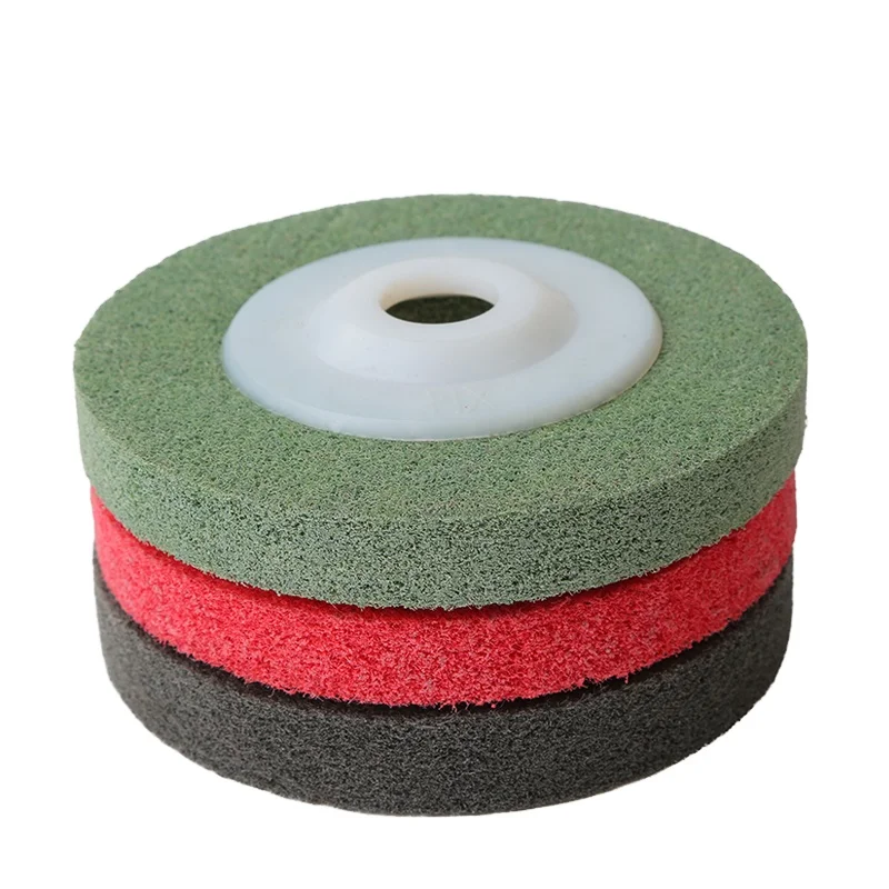Polishing Disc India 7P 9P Non-Woven Polishing Wheels 80 Grint