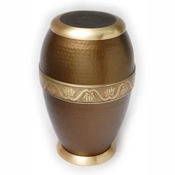 3 Eagles Wholesale Handmade Keepsake Ashes Urns For Human Custom Ceramic Drop Shape Adult Cremation Urn