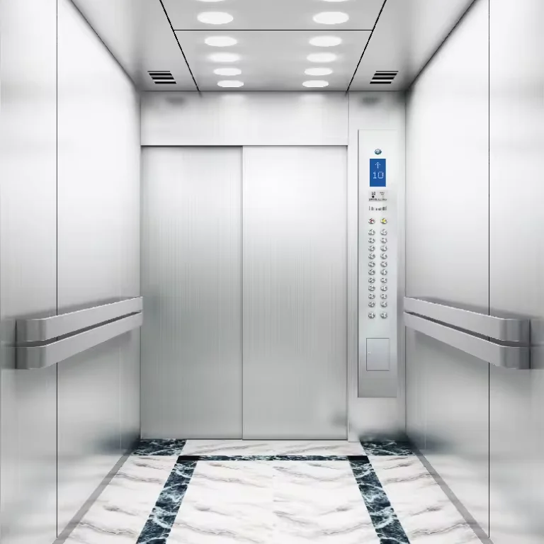MSDS AC VVVF Drive Type 1600kg Load Capacity Disabled Elevator Hospital Elevator Bed Lift