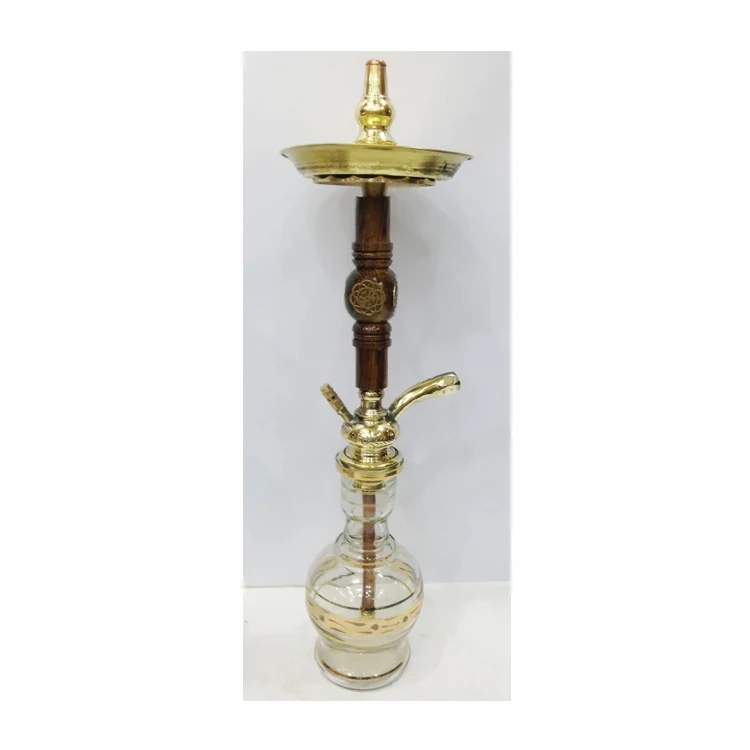 Wooden Brass Mini Hookahs for Sale