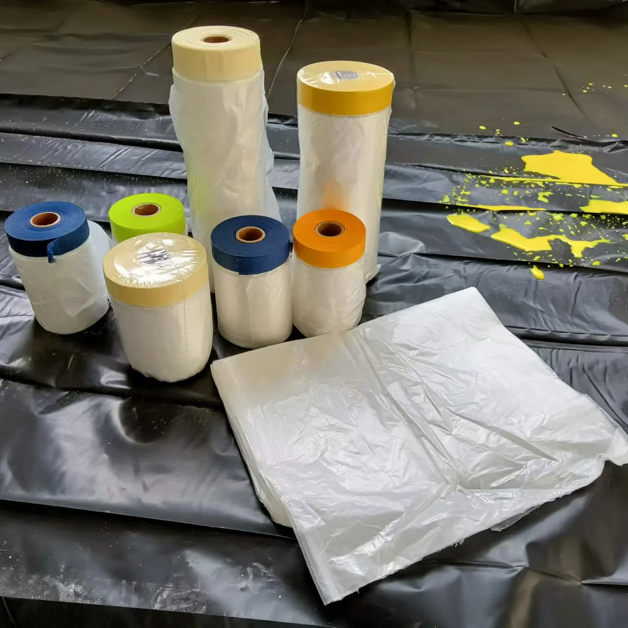 1m x3m multi color Paint Protection Sheet for surface protection