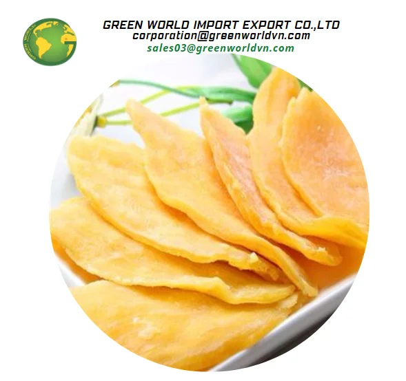 Mango Season Dried Sweet Sunshine Mango Bites Soft and Naturally Made from Vietnam Additive and Sugar Free Export to U.S.A