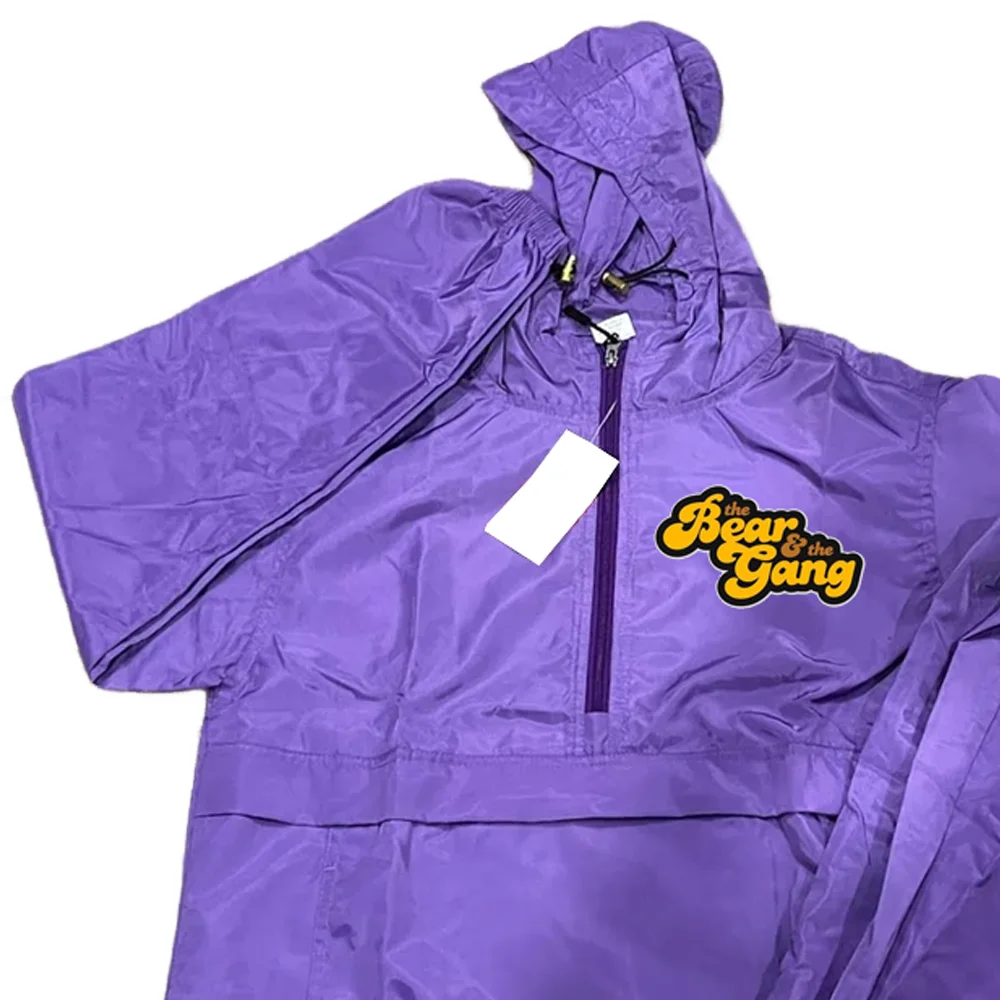 Branded OEM Boys Custom Polyester Nylon Zipper Male Two Pieces Jogger Sweatsuits Tracksuit Windbreaker Set for Men