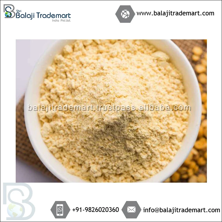 Wholesale Price Premium Quality 100% Natural Food Grain Product Gram Flour (Besan) from Top Supplier