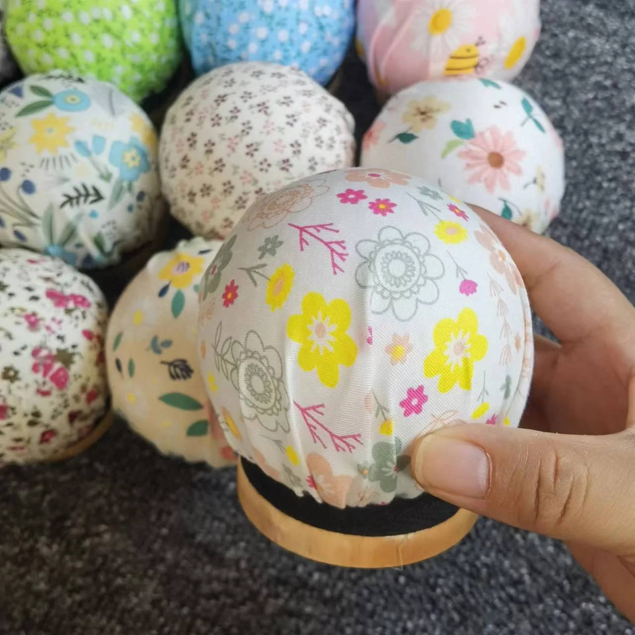 Hot Selling And MultiColored Round And Sewing Tailors Ham For Bra Cup With Half Ball