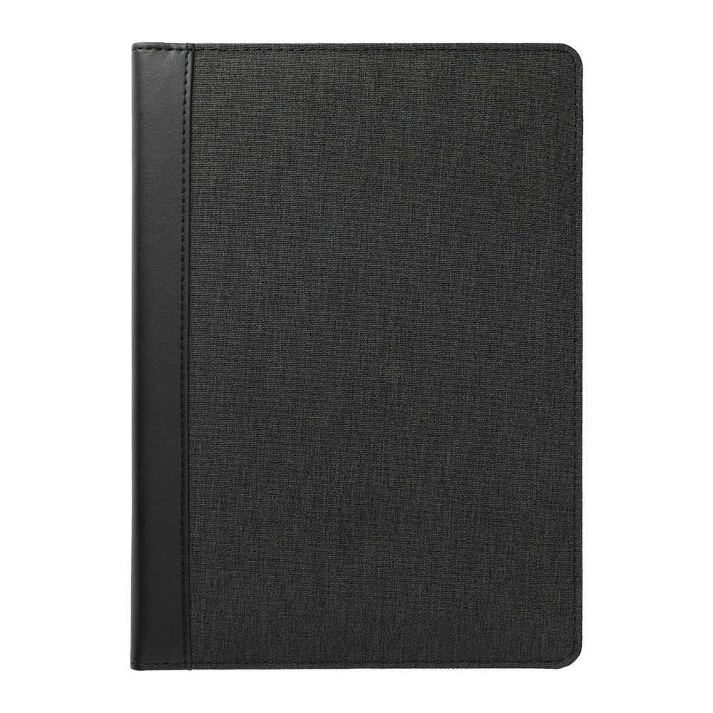 A5 Padfolio Business Portfolio Folder,Junior Size Document Folder Organizer, Padfolio with Interior Pocket and Pen Loop