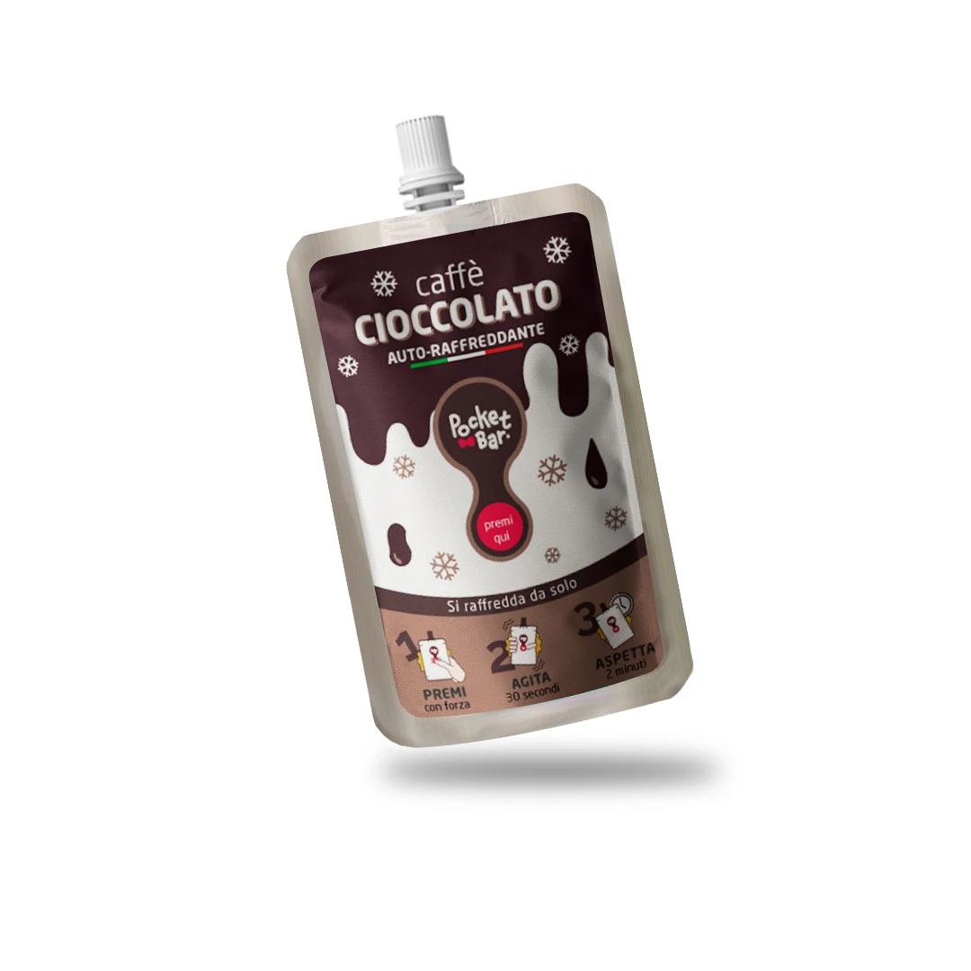 Pocket Bar Cioccolato 50 ml Ready to Drink Italian coffee Chocolat Cold  Cold Beverage Private Label Customized