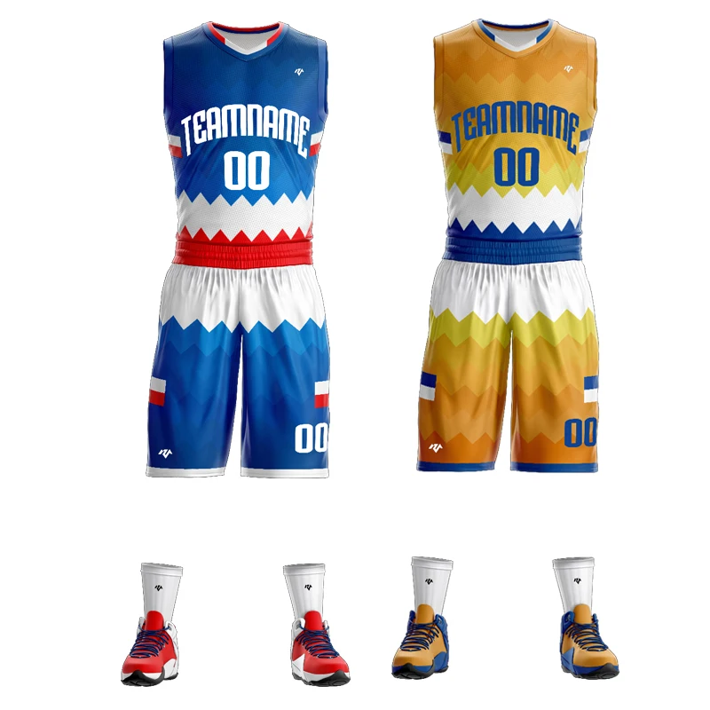 Custom Basketball Jersey Hot Sale Jersey Basketball High Quality 100% Polyester Basketball Uniform