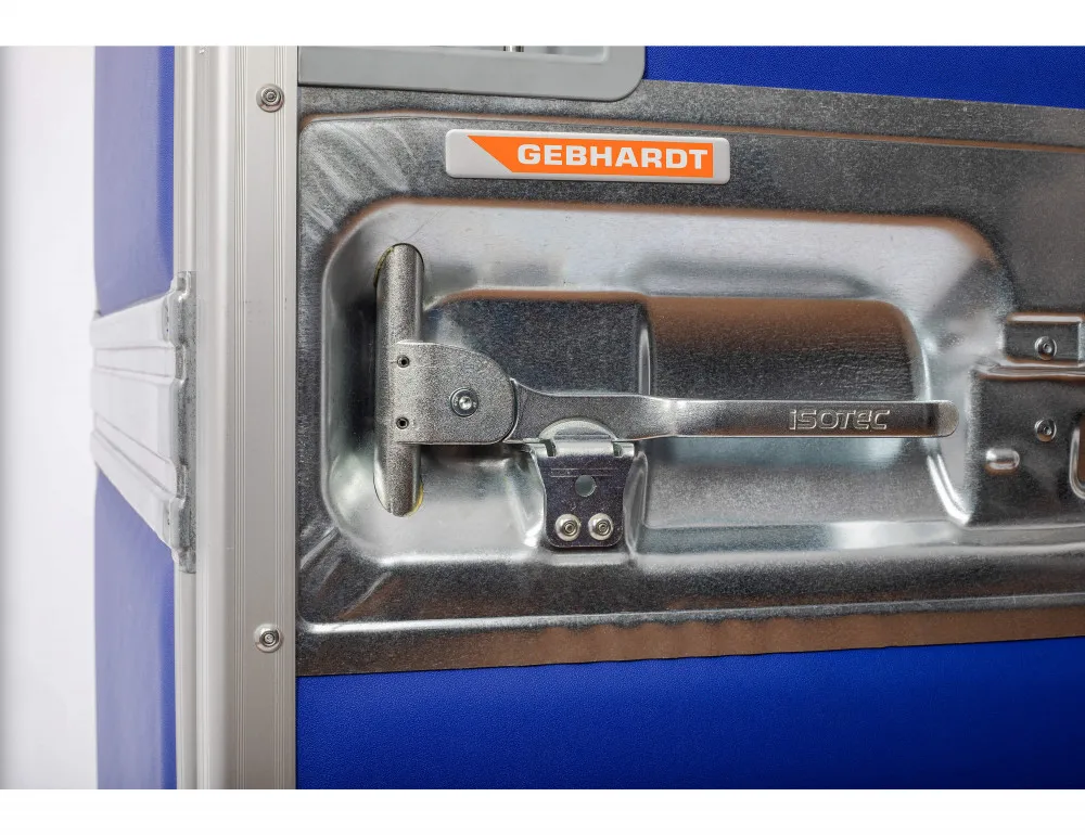 The thermal container , available on pallet or castors, simplifies the refrigerated transport of temperature-sensitive goods!
