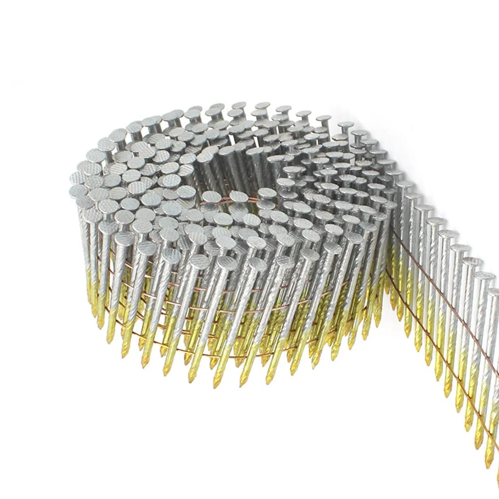 OEM ODM Steel Smooth Shank Coil Nail Manufacturer From INDIA for Roofing Wood and Construction Packing