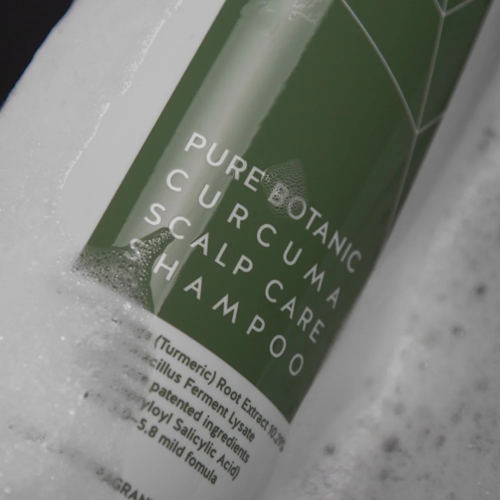 Made in Korea Best Selling Hair Care Products FRESHGRANT Curcuma Scalp Shampoo 500ml Scalp and Hair Care Rich Foam