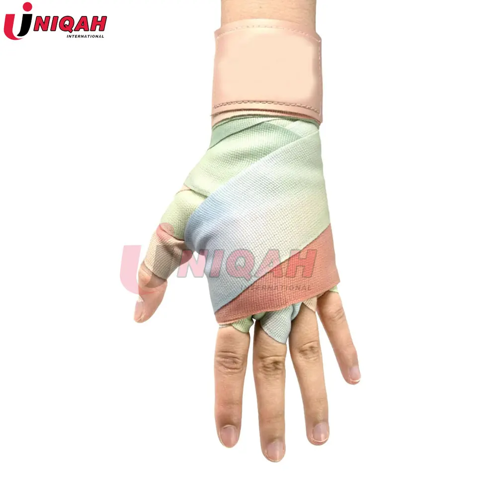 Mix Colorful Boxing Triple Strength Wrestling Belt Wrist Band Fight Training Boxing Hand Wraps Boxing Quick Dry