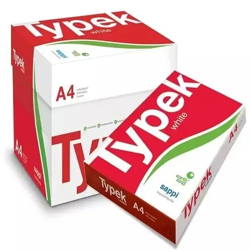 Top Manufacturer Company Selling A4 Size White Color Typek Copy Paper from Reputable Seller