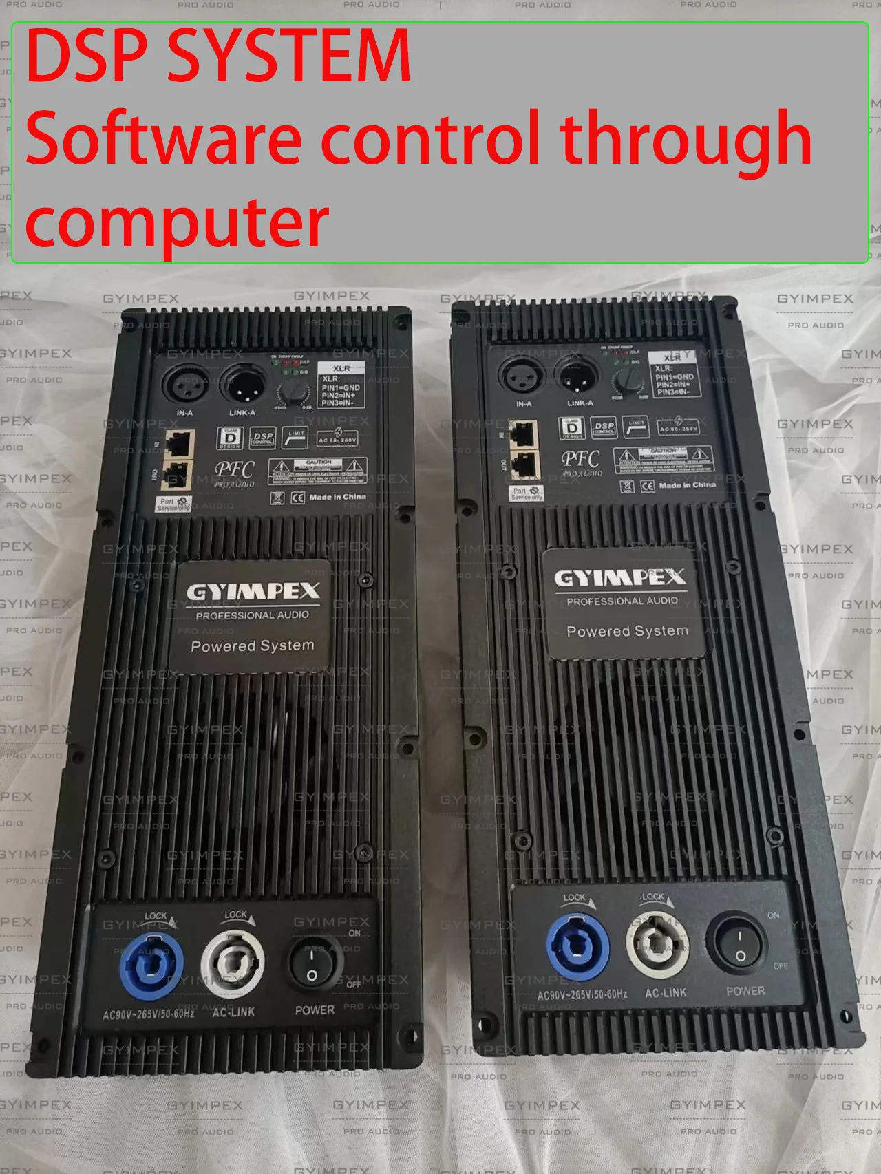3000W DSP 90v-260v переменного тока 50-60 Гц pfc одноканальный модуль усилителя активные
