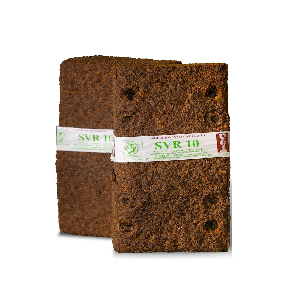 Wholesale Vietnam Supplier Good Price Brown Natural Rubber Raw Material SVR 10 (TSR 10) With Multiple Purpose Rubber Tyres Bands