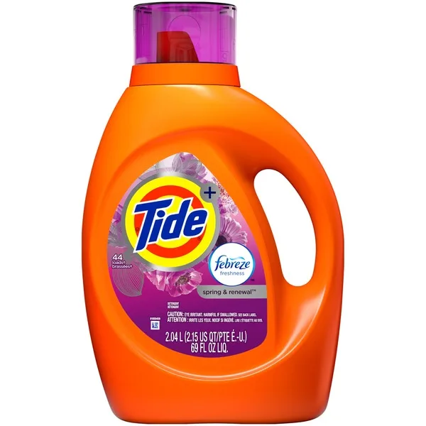 Tide Plus Ultra Oxi HE, 59 Loads Liquid Laundry Detergent, 92 fl oz