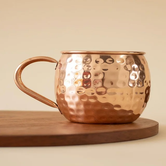 Copper Mug Sublimation Copper Plated Stainless Steel Mug Engraved Beer Drinking Mug at Wholesale Price