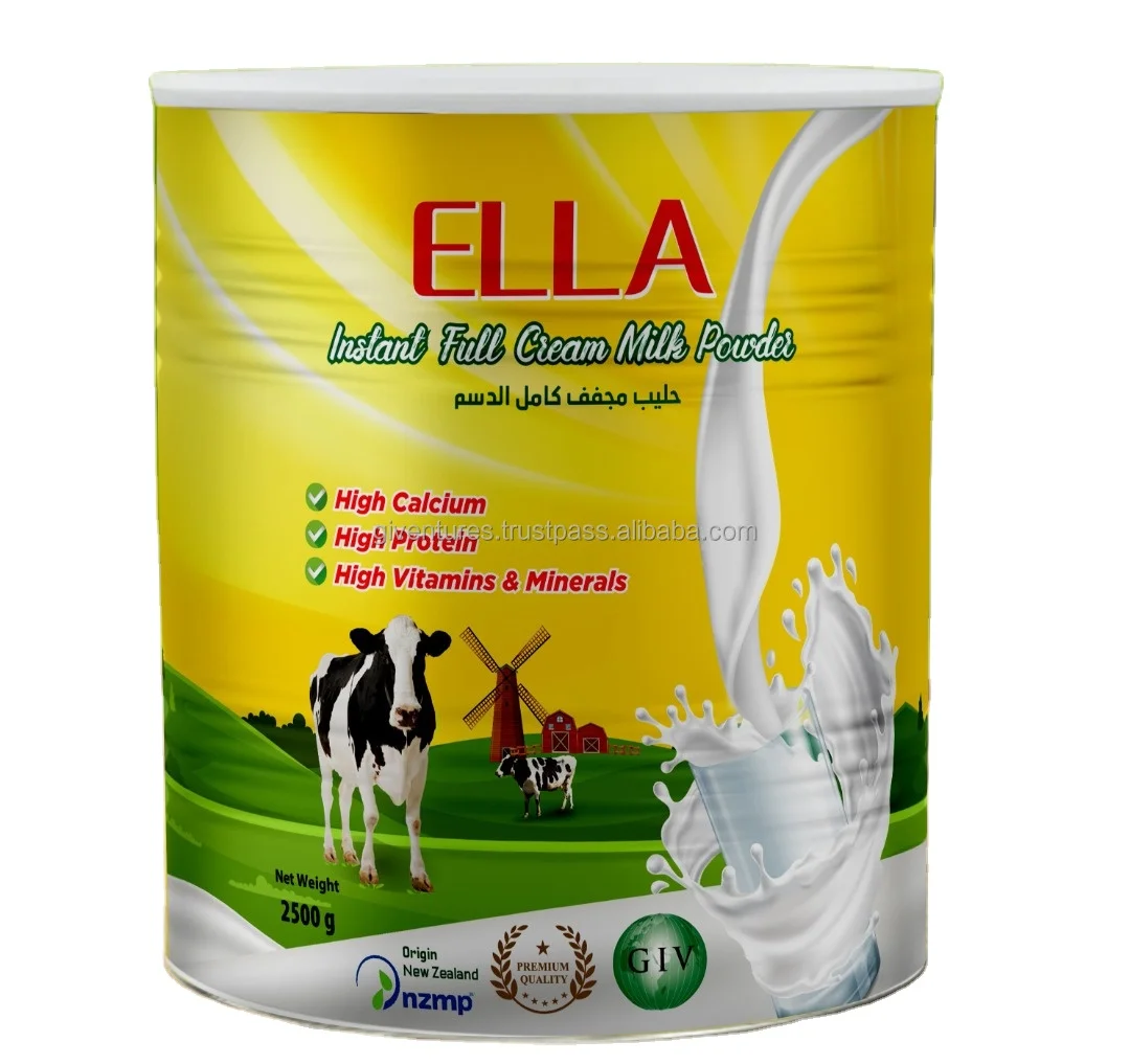 Premium INSTANT MILK Powder 28% FAT Cream ELLA Milk Powder 25KG 25 Kg /bag High Quality of milk powder for Adults/Newzeland