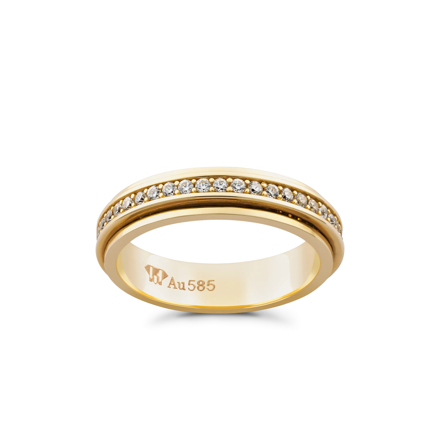 Fine jewelry 14k 18k gold wedding rings couple set high quality wholesale price customized design Vietnam Manufacturer NC762