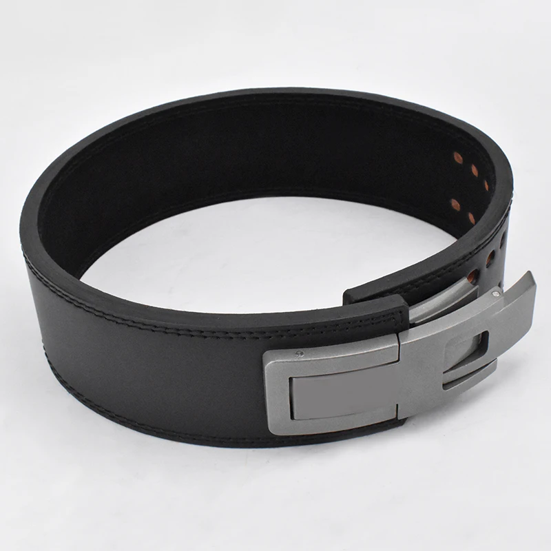 Women Powerlifting Lever Belt High Quality Heavy Duty Gym Fitness Workout Power Weight Lifting PU Leather Belt for Men