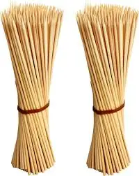 Premium Quality Biodegradable Bamboo Wooden Skewer Long Lasting Food Holder with Custom Packaging for Bulk Production