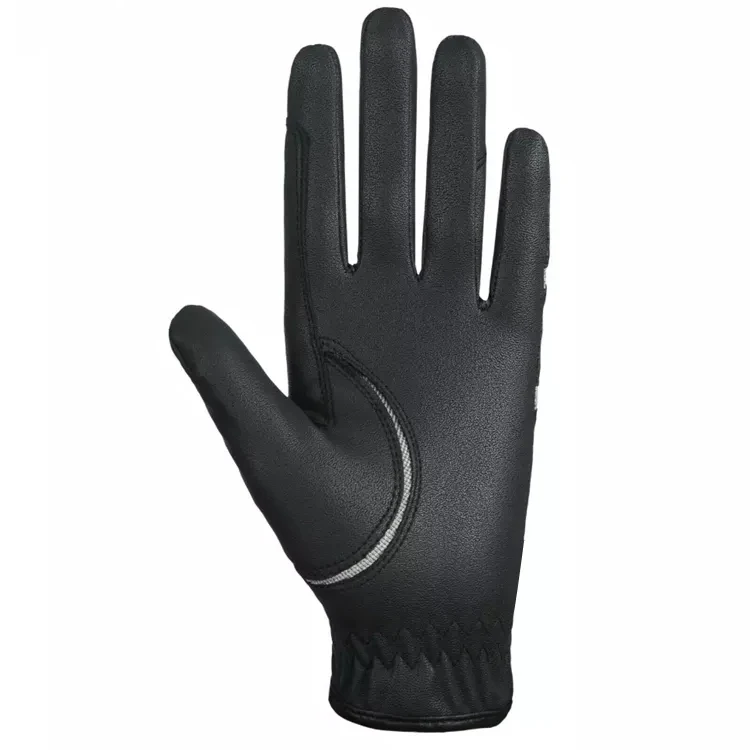 Horse Riding Equestrian Gloves Synthetic Leather Ladies breathable Gloves Anti Slip Firm Grip Touch Screen Riding Gloves