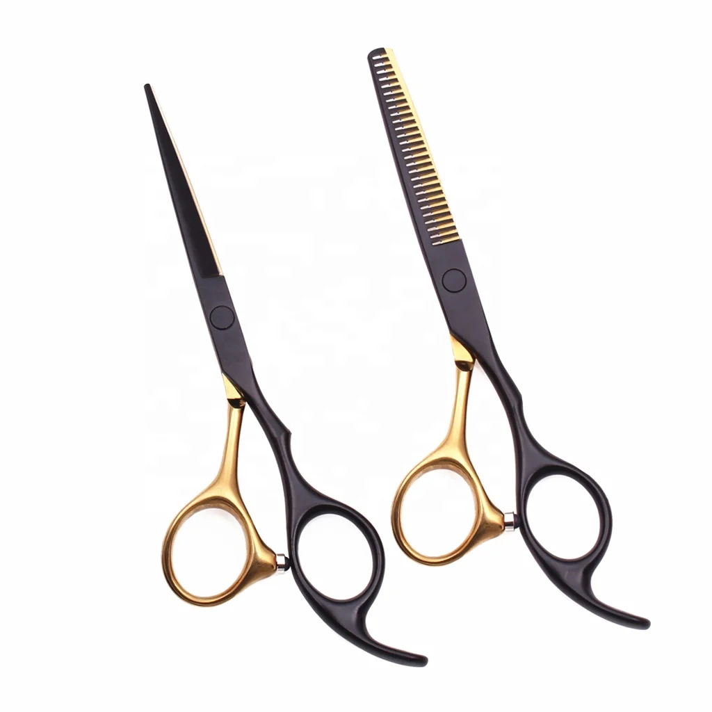 Hot Selling Professional Barber Hairdressing Scissors Thinning Barber Scissor Set Hair Cutting Scissor