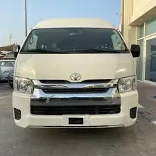 2022 Toyo-ta Hiace Highroof Mini Bus Year Used Cars from Japan Germany for Sale Hot Sale 2015 Diesel Engine Type Steering Left