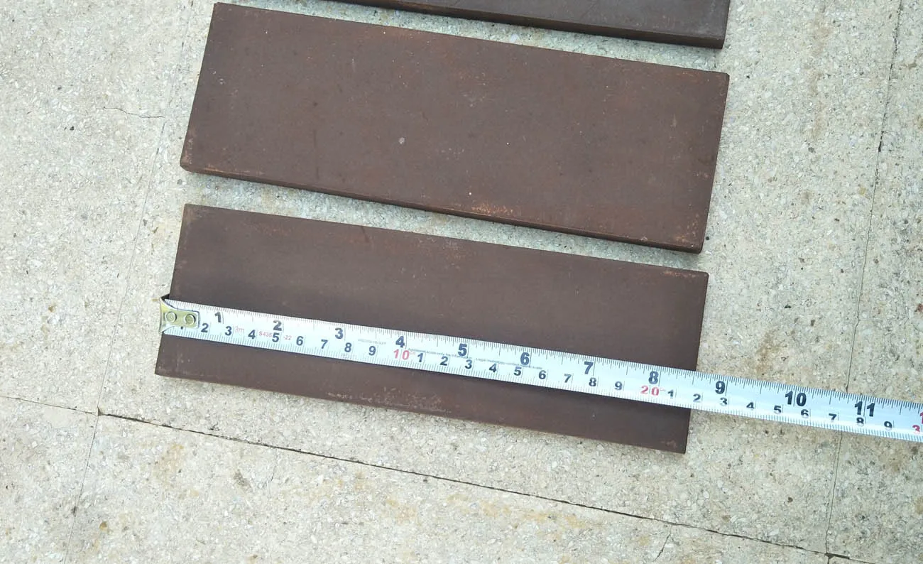 Brown clay terracotta wall cladding and clay floor tiles for garden indoor outdoor floor and wall brick covering cladding