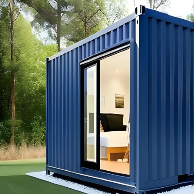 40ft Shipping Container House with Kitchen Bathroom Prefab Wooden Villa 3 Bedrooms Home for Sale