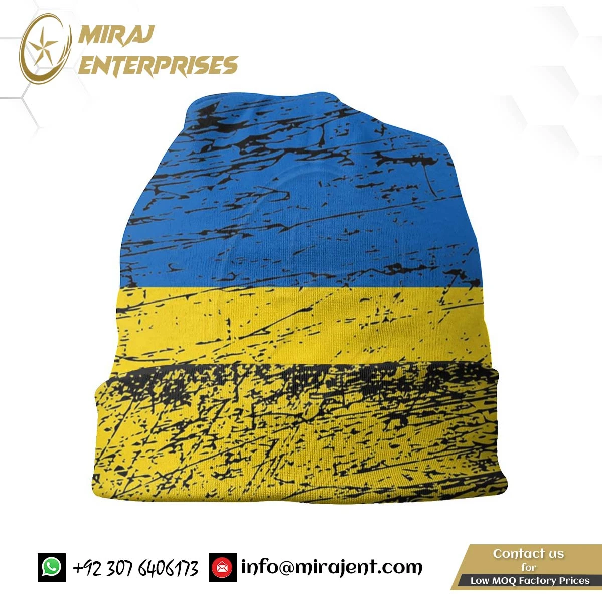 Unisex Cool Winter Warm Knitted Hat Adult Ukraine Bonnet Hats Ukraine Flag Ukrainian Beanies Caps For Men Women