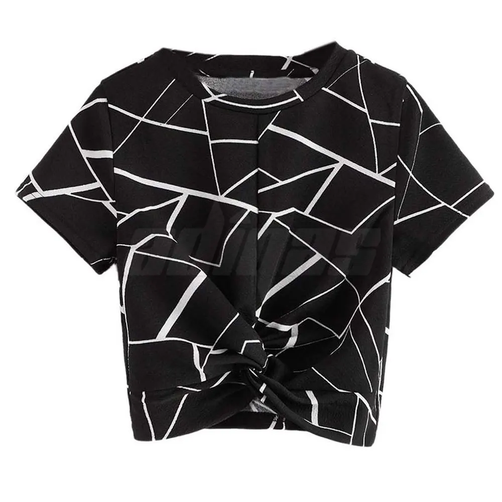 Latest Design Women Slim Fit Basic Blank Crop T Shirts For Sale Women Crop Tops In All Colors And Sizes