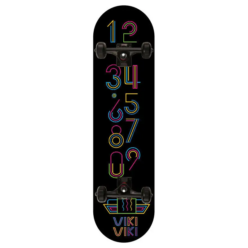 Customized factory maple wood skateboard professional complete skateboard