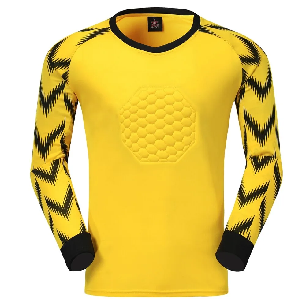 Wholesale Factory High Quality Sports Blank Soccer Goalkeeper Shirt Football Jersey Uniform soccer wear made in Pakistan
