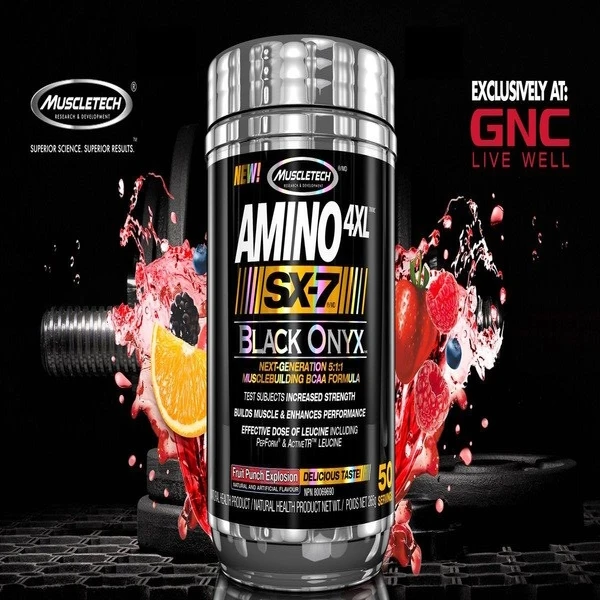 Amino 4XL SX7 Black Onyx MuscleTech