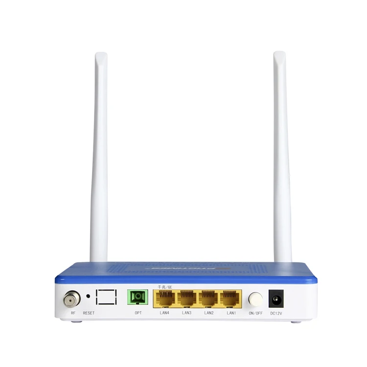 Горячая распродажа 4GE WIFI CATV Onu двойной режим Rf Gepon Epon Gpon