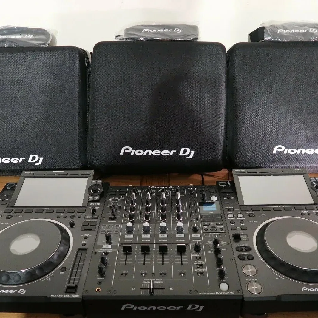 Лучшая торговля для Piooneer CDJ-3000 и DJM-900NXS2 Bundle-черный
