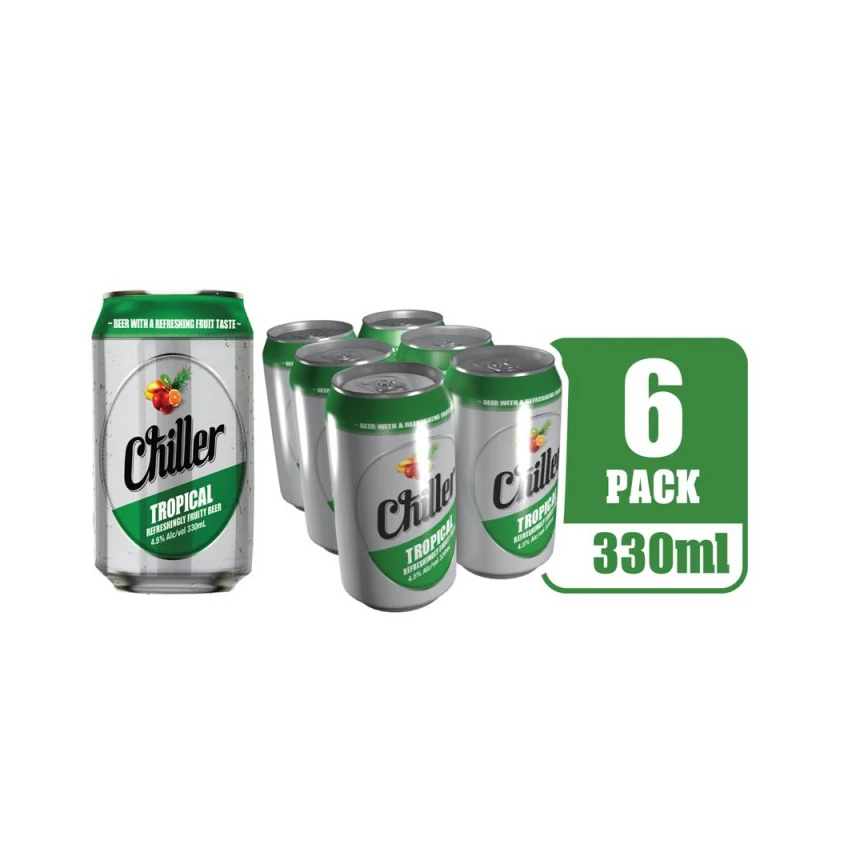 Original Dutch Chiller beer for sale size 330ml x 24 bottles Available
