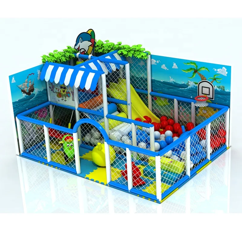 Hottest Children Castle Play Party Center Zone kids slide indoor playground equipment soft play equipment set