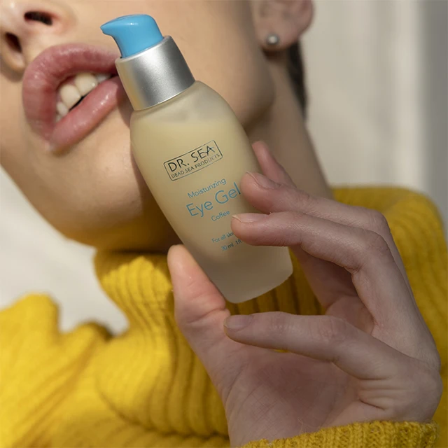 Увлажняющий гель для глаз Dr Sea кофе от Dr. SEA Cosmetics товары из Мертвого моря сертификация Израиля бесплатные образцы быстрая доставка