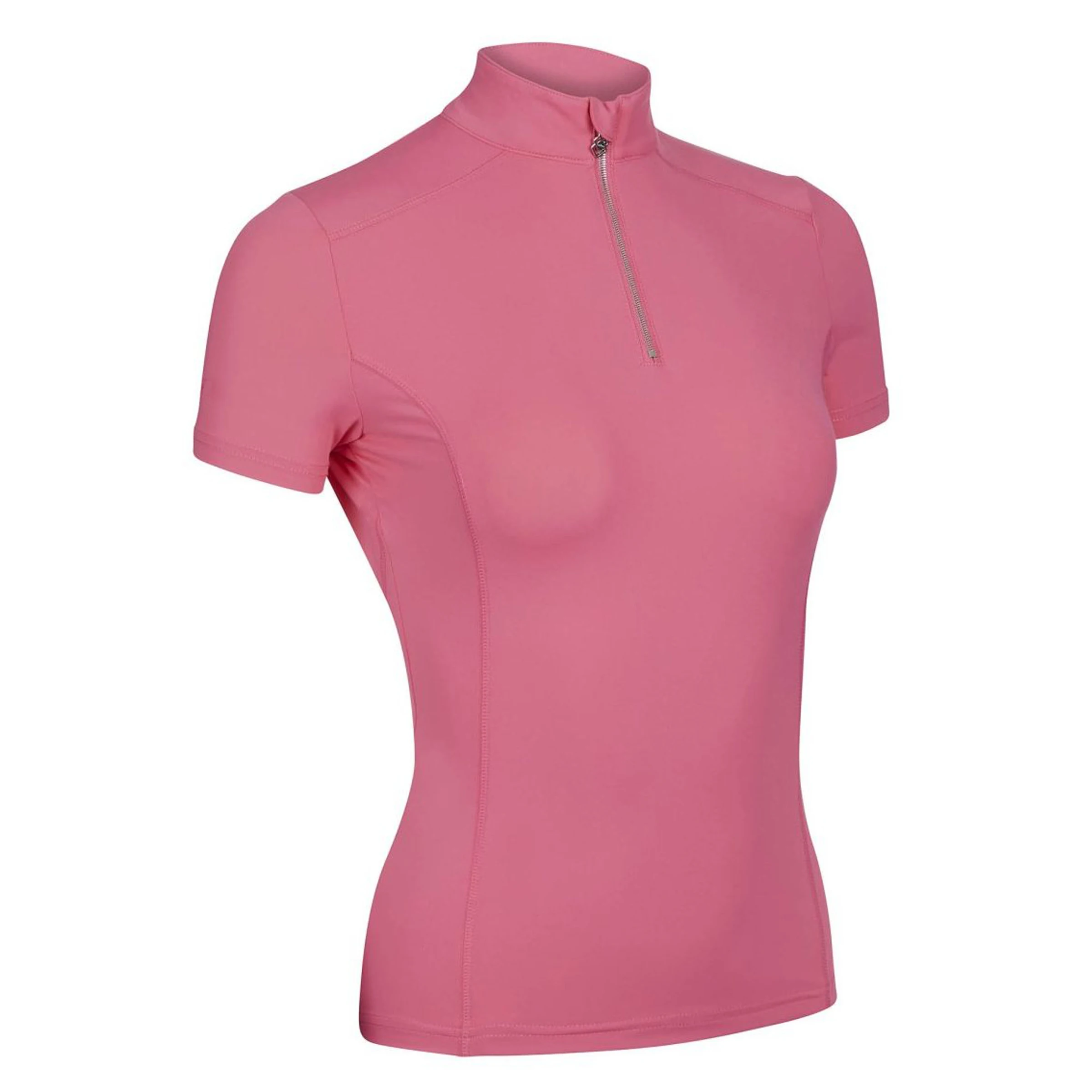 2022 Trendy Design Women Half Zipper Horse Riding Shirts Breathable Female Base Layers Long Sleeve Equestrian Clothing Ladies