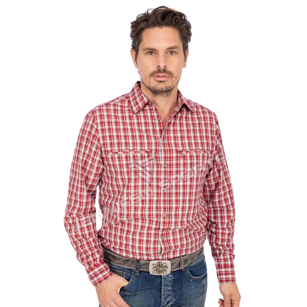 Мужская хлопчатобумажная 100% с длинными рукавами