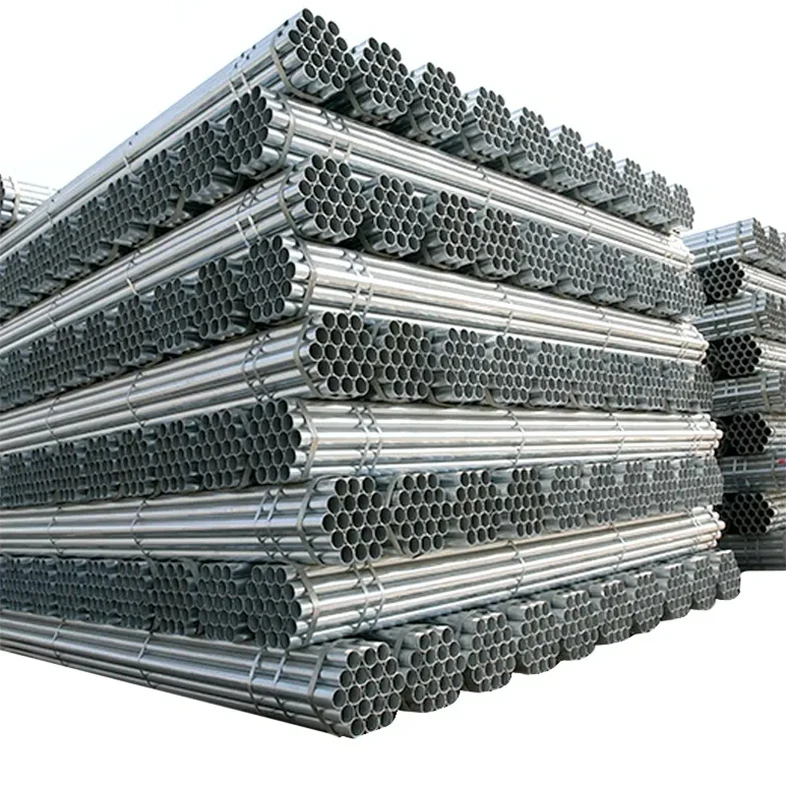China Supply 6 Inch Schedule 40 JIS Hot Dip az100 coating Galvanized Steel  tube Pipe for Garden Buildings