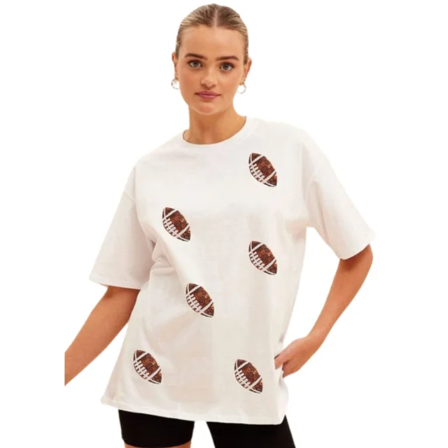 Buy Sequin Patches Embroidery Women Shirts Rugby Sequin Patches Wear Rugby Apparel Dress For Sale By Indian Exoroters