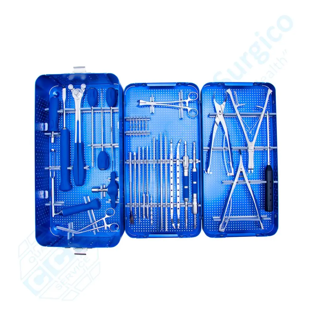 CCS Orthopedic Implant Set facture Bone Spine Surgery Orthopedic Surgical Spinal System Instruments Anterior Cervical Plate Inst