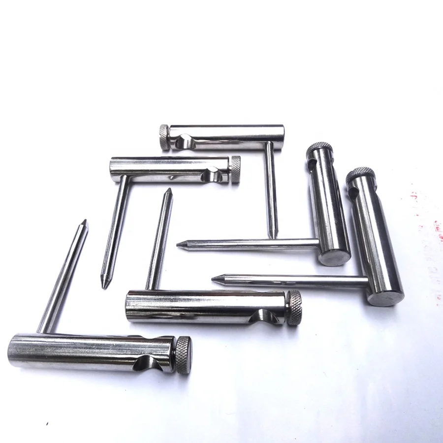 Single Leg Bank Stick Stabilizer Stainless Steel Carp Fishing Tackle for River Lake Stream Fishing Accessories