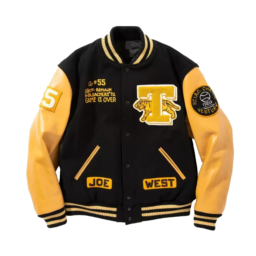 Custom Wholesale Customize Mens Letterman College School Team Jackets Men for Varsity Baseball Bomber Jacket Man