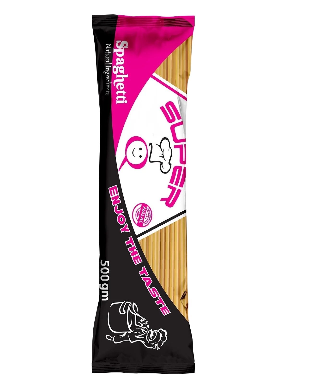 Super Q 500 gm Wholesale Spaghetti of Unbeatable Value and Top-Quality Halal ISO 9001 Certified Pasta